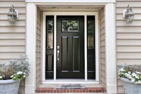 a door in a house