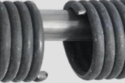 a group of black and silver pipes