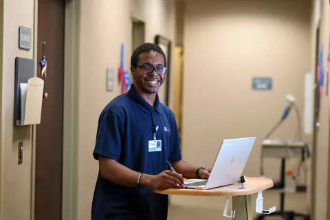Berry Alumni Save a Student Scholarship recipient Joseph White