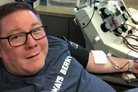 Blood Drive Larry Arrington