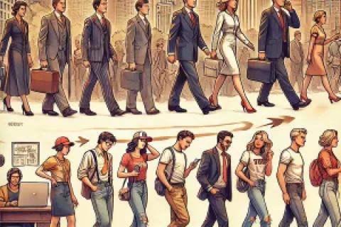 a collage of a group of people