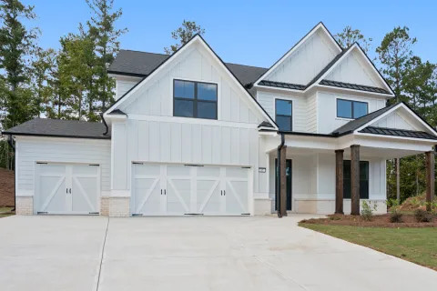 a large lawn in front of a house