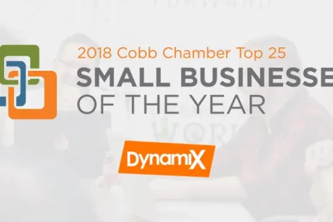 DynamiX Named 2018 Top 25 Small Business of the Year!