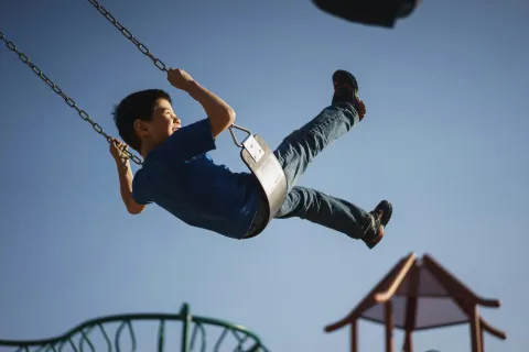 a man from a rope