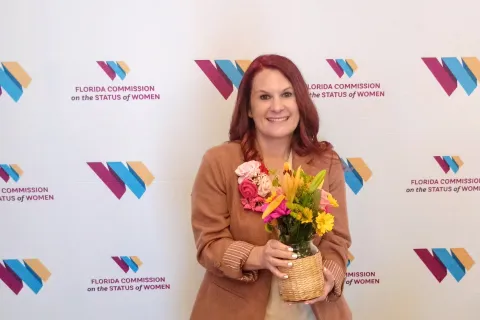 Ashley Sard, honored by Florida Governor's Commission on the Status of Women