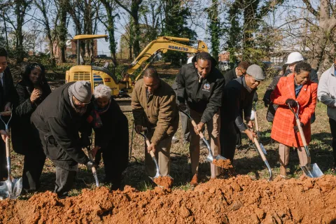 The Proctor Ground Breaking Ceremony