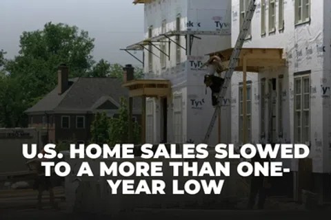 U.S. Home Sales Fall to One-Year Low