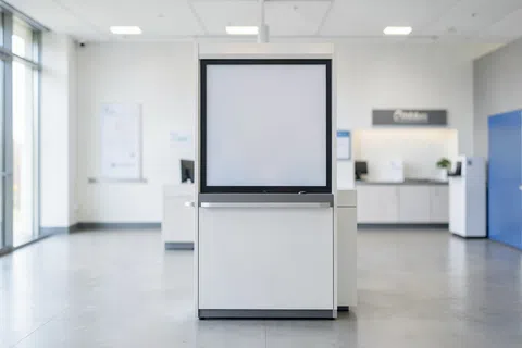 How can Atlanta outpatient offices secure check-in kiosks without slowing patient arrival?