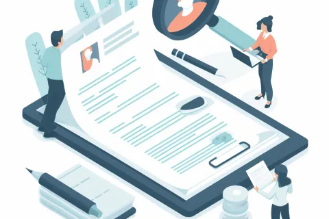 a few people working on a computer