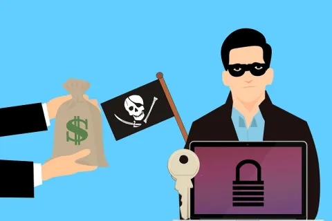 a pirate hacker