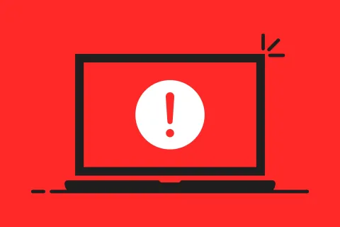 a computer error