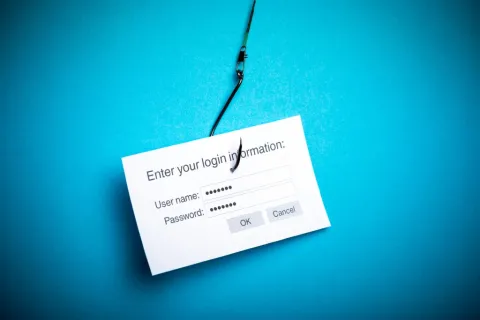 a username and password