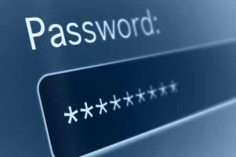 a password