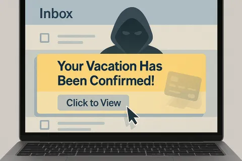 a laptop with a yellow screen