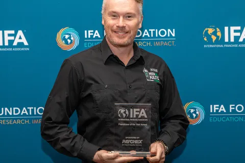 Men In Kilts Founder, Nic Brand, Recognized as Franchisee of the Year by IFA