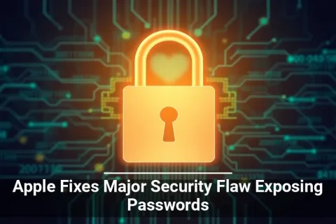 Glowing padlock icon over digital circuit background representing cybersecurity and password protection.