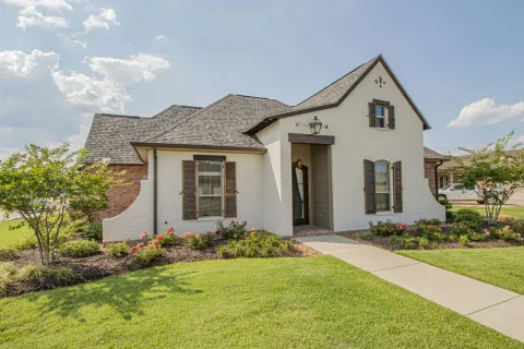 a house with a driveway