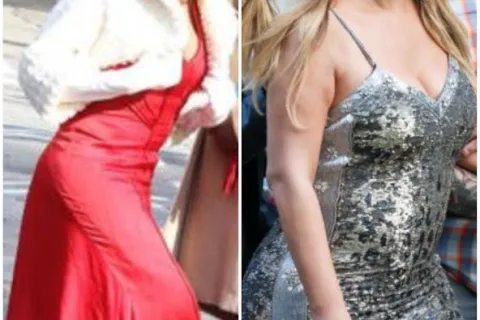Mariah Carey, Mariah Carey are posing for a picture