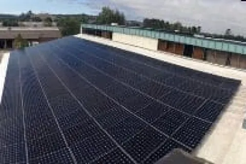 Solar Panels Installed at Labcon of Petaluma