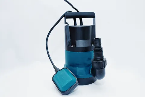 a blue and black electrical device