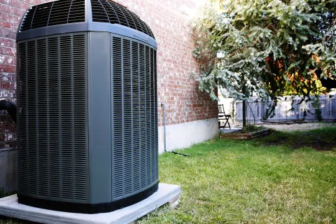 a large metal container outside