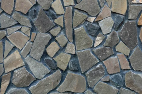 a close up of a cobblestone road