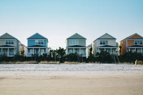a row of houses