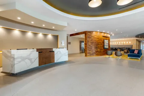 Cambria Hotel Lobby Millwork