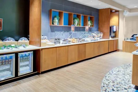 Marriott Springhill Suites Millwork and Quartz Countertops