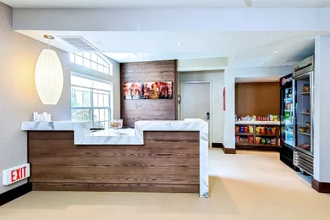 Hyatt House Austin TX  Front Desk & Market
