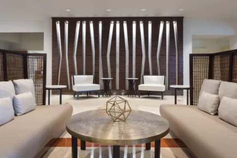 Marriott West Palm Beach FL seating area