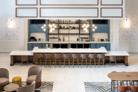 Springhill Suites by Marriott Custom Bar Millwork & Countertops