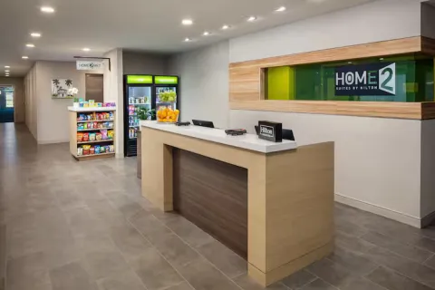 Home2 Suites by Hilton Custom Front Desk Millwork