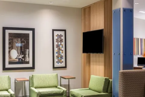 Holiday Inn Express Troy IL  Business Center