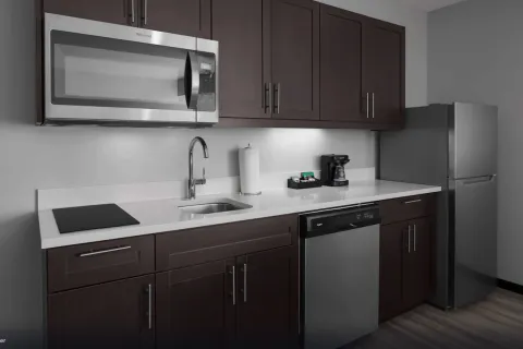 Hotel kitchen cabinets