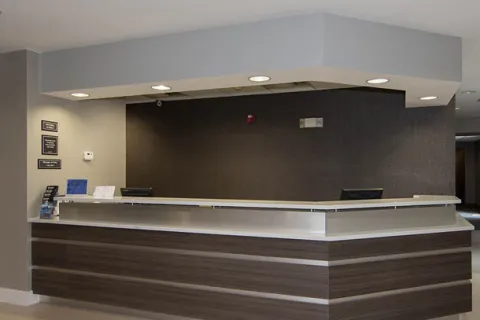Residence Inn Piper Glen Charlotte NC Front Desk Quartz Countertops