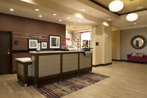 Hampton Inn Orangeburg SC Front Desk Millwork