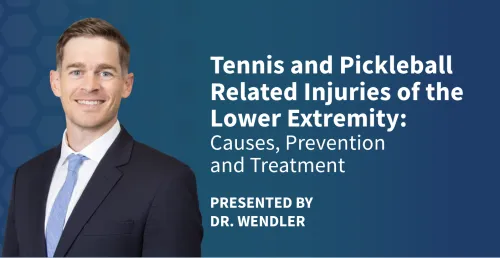 Tennis and Pickleball Related Injuries of the Lower Extremity
