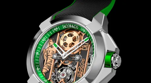 Jacob & Co X Cristiano Ronaldo: Two exclusive watches show the footballer in action