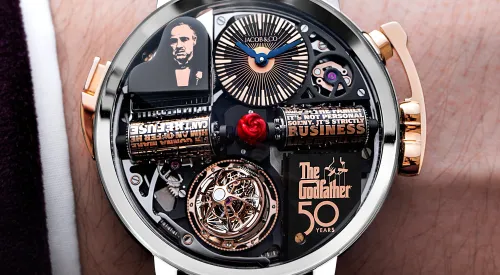 Jacob & Co. Opera “The Godfather” Movie 50th Anniversary Musical Triple-Axis Tourbillon Watch