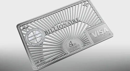 Billionaire and Jacob & Co. Created a Diamond-Encrusted Credit Card With Luxe Perks to Match
