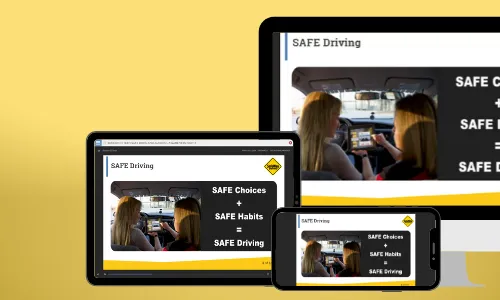 Image for UPDATED: Online Driver Ed Course's eLearning Platform