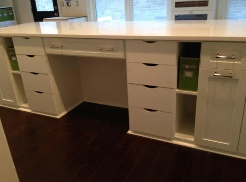 drawers and storage
