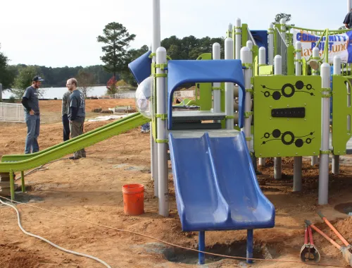 Newton County Miracle League Playground Build