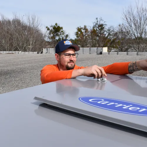 Estes Tech installing a commercial RTU