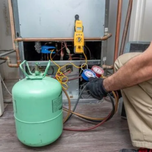 Charging a heat pump with R-22 Refrigerant