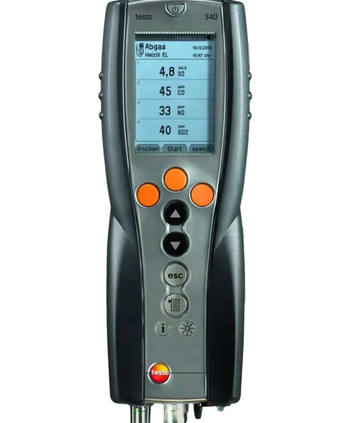 Testo 340 Combustion Analyzer