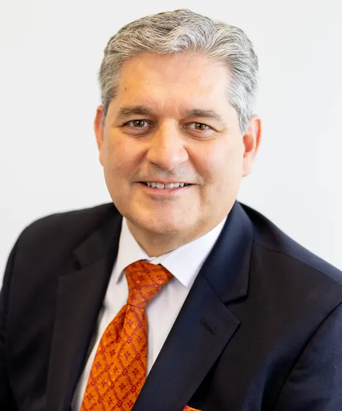 a man in a suit and tie