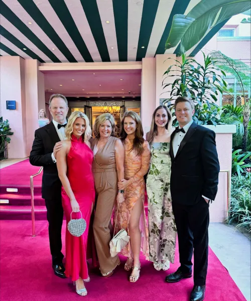 Jon Sundvold et al. posing for a photo