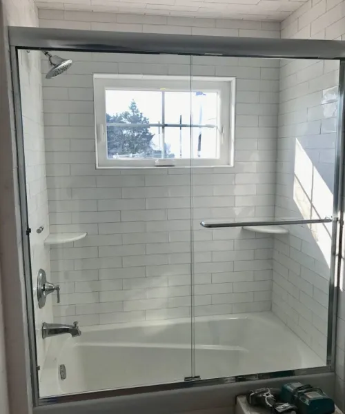 Semi-Frameless Shower Doors